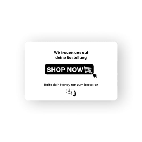 Aspira Home - NFC Karte direkt zum Shop (Amazon, Stripe, Copecart, Shopify, Webseite, Ebay Etsy)