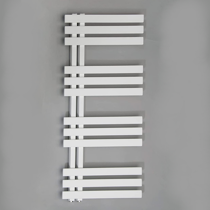ROSY Badheizkörper weiss mit leichter rauer Oberfläche Mittelanschluss