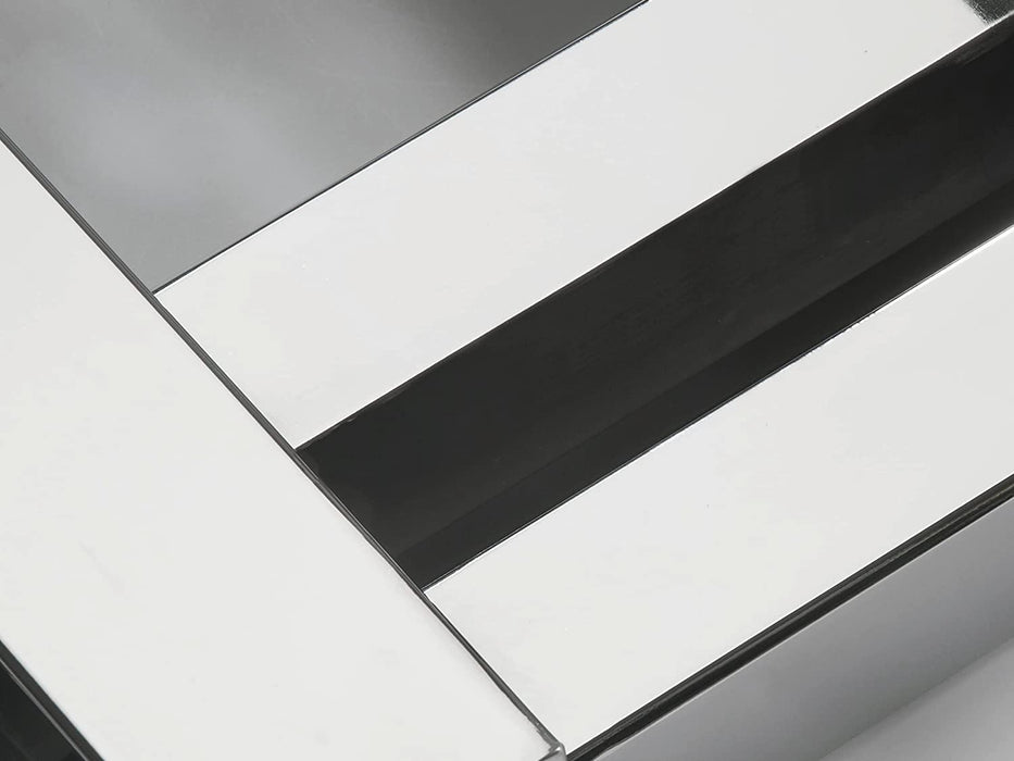 ROSY Badheizkörper verchromt mit Mittelanschluss