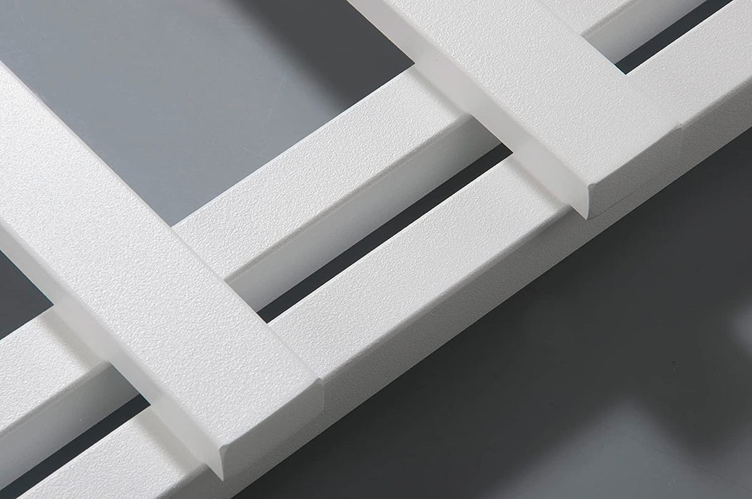 ROSY Badheizkörper weiss mit leichter rauer Oberfläche Mittelanschluss