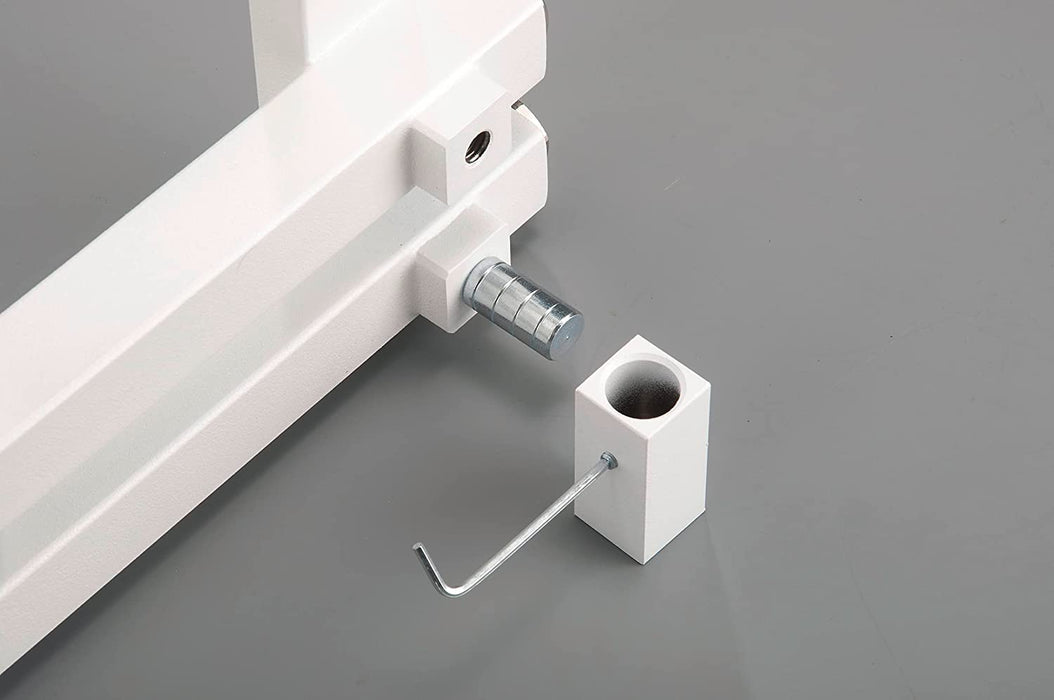 ROSY Badheizkörper weiss mit leichter rauer Oberfläche Mittelanschluss