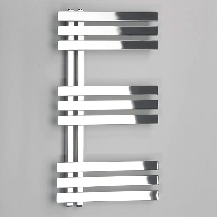 ROSY Badheizkörper verchromt mit Mittelanschluss