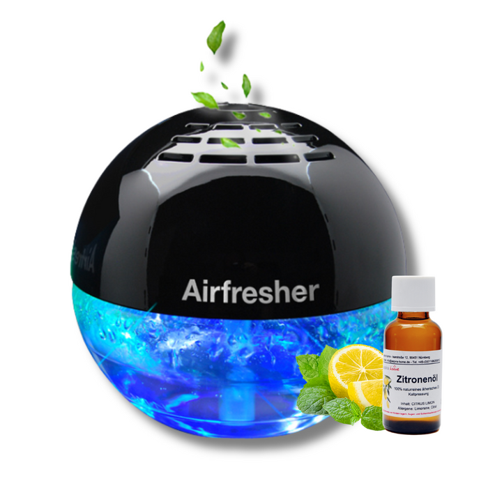 AirFresher –  Luftreiniger & Ionisator mit LED & Duftfunktion