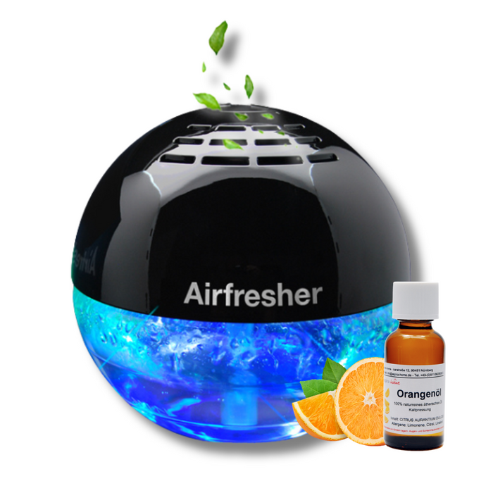 AirFresher –  Luftreiniger & Ionisator mit LED & Duftfunktion