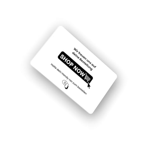 Aspira Home - NFC Karte direkt zum Shop (Amazon, Stripe, Copecart, Shopify, Webseite, Ebay Etsy)