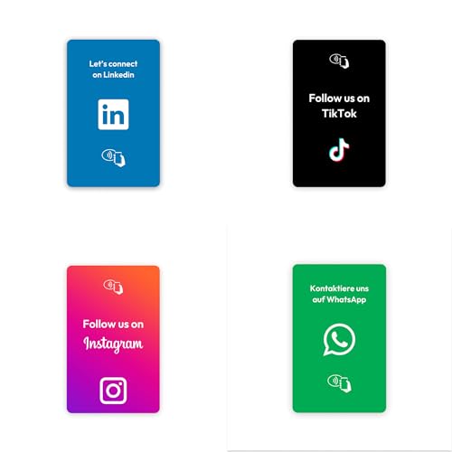 Social Media NFC Karten