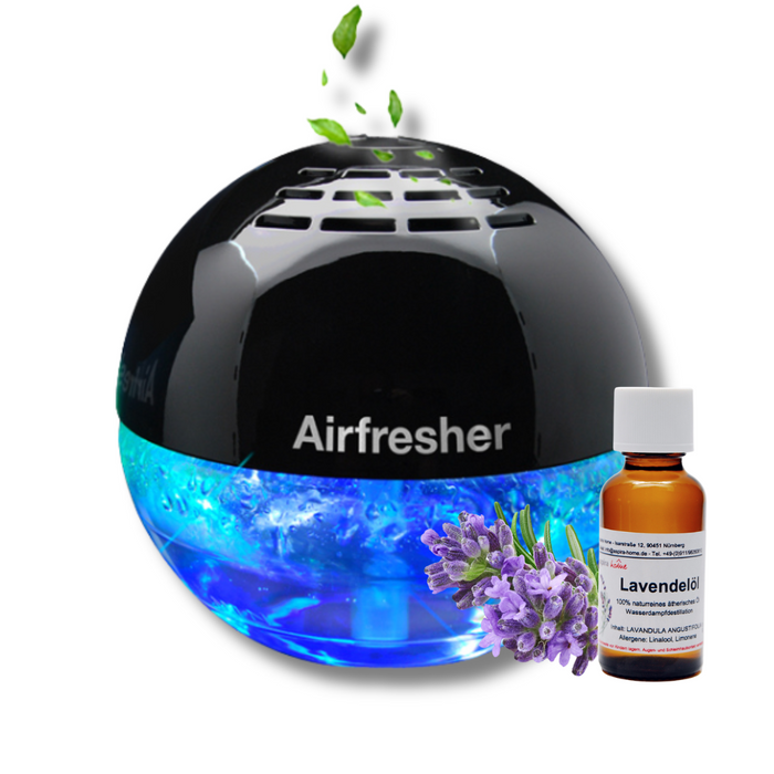 AirFresher –  Luftreiniger & Ionisator mit LED & Duftfunktion