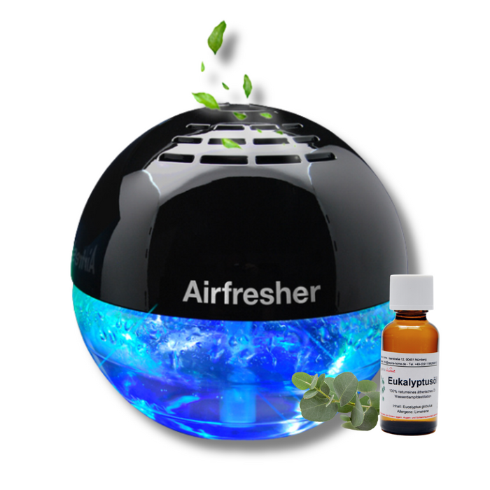 AirFresher –  Luftreiniger & Ionisator mit LED & Duftfunktion