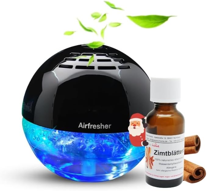 AirFresher –  Luftreiniger & Ionisator mit LED & Duftfunktion