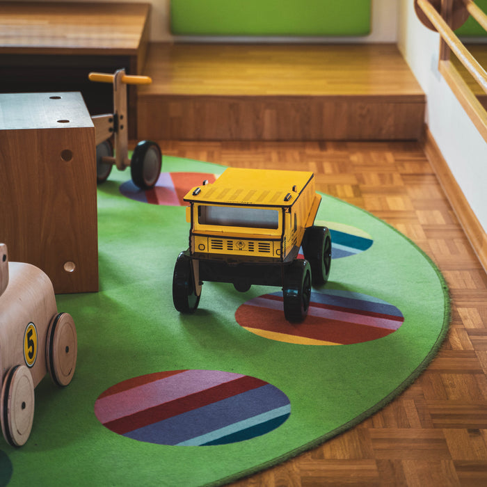 Mamatoyz BamBam Holz-Laster – 2-in-1 Holzspielzeug mit Stauraum ab 3 Jahren